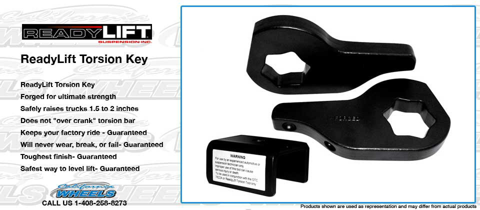 Suspension Front Leveling Suspension - Forged Torsion Key Accessories
