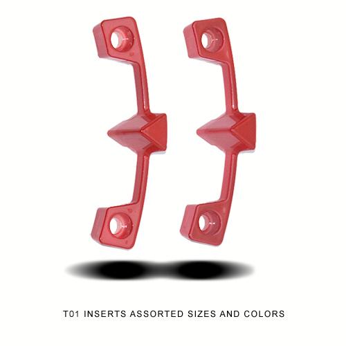Center Caps T-01 Red Accessories