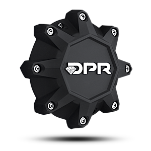 DPR Wheels DPR-8-CAP LG1401-10 Matte Black Center Cap 