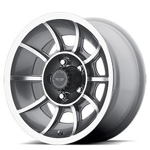 VN47 Vector Anthracite Gray Machined Face 5 lug