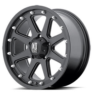 XD798 Addict Matte Black 5 lug