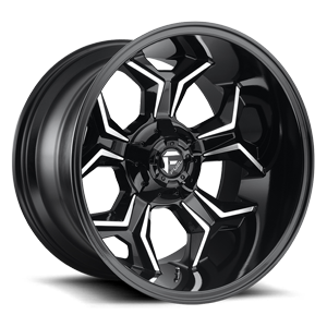 Fuel 1-Piece Wheels Avenger - D606 5 Gloss Black & Milled