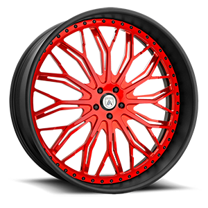 Asanti Forged Wheels A/F Series AF866 5 Red
