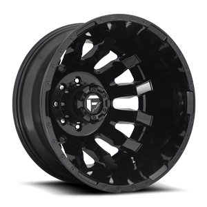 Fuel Dually Wheels Blitz Dually Rear - D675 8 Gloss Black