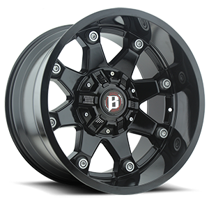 581 Beast Gloss Black 8 lug