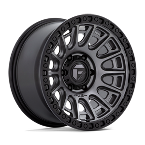 Fuel 1-Piece Wheels Cycle - D835 6 Matte Gunmetal with Black Ring