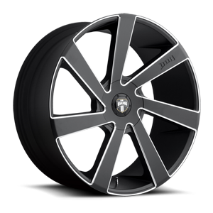 DUB 1-Piece Directa - S133 5 Black & Milled