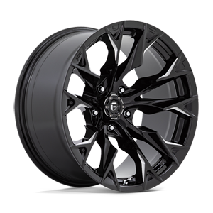 Fuel 1-Piece Wheels Flame 5 - D803 5 Gloss Black Milled