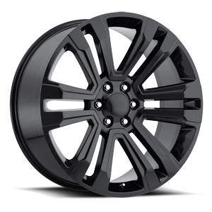 Style 72 Gloss Black 6 lug