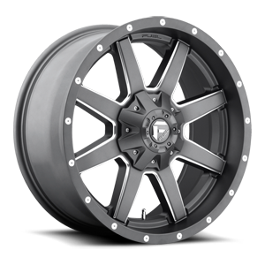 Maverick - D542 Anthracite & Milled Spoke 5 lug