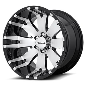 Helo Wheels HE917 5 Gloss Black Machined