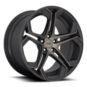 Foose Impala - F168 5 Matte Black/Machined/DDT