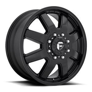 Maverick Dually Front - D436 8 Lug Satin Black 8 lug