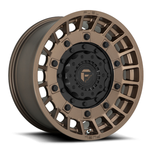 Militia - D725 Bronze w/ Matte Black 6 lug