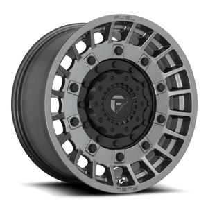 Militia - D726 Anthracite w/ Matte Black 6 lug
