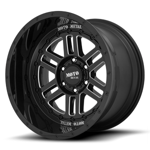 Moto Metal MO800-Deep Six 6 Gloss Black Milled