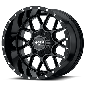 MO986 SIEGE Gloss Black 5 lug