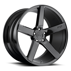 Milan - M188 Gloss Black 5 lug