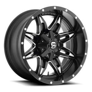 Fuel 1-Piece Wheels Lethal - D567 5 Black & Milled