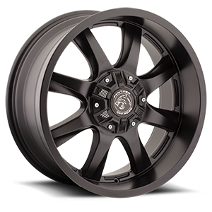 578 Flat Black 8 lug