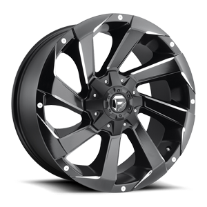 Razor - D592 Black & Milled 6 lug