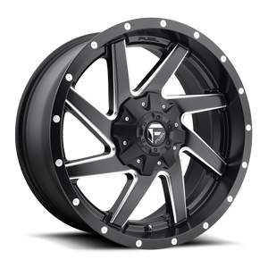 Fuel 1-Piece Wheels Renegade - D594 6 Black & Milled