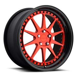 SCN Candy Red over polish 5 lug