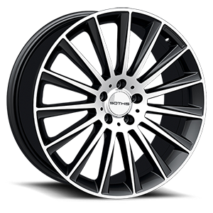 Sothis SC105 5 Gloss Black Machined Face