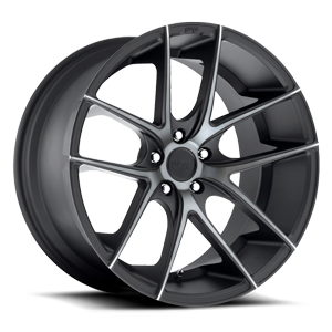 Targa - M130 Black & Machined with Dark Tint 5 lug