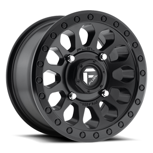 Vector - D579 - UTV Matte Black 4 lug