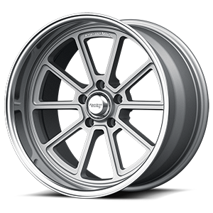 VN510 Draft Vintage Silver w/ Diamond Cut Lip 5 lug