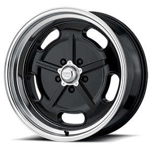 VN511 Gloss Black with Chrome Lip 5 lug