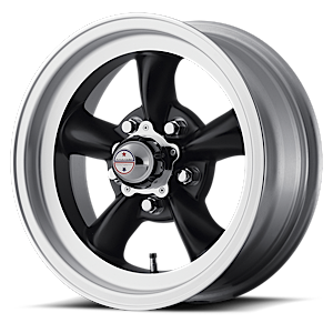 American Racing Custom Wheels VN105D Torq Thrust D 5 Satin Black w/ Machined Lip
