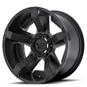 XD811 ROCKSTAR II Matte Black w/ Accents 6 lug