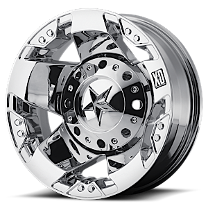 XD775 Rockstar Dually Chrome 8 lug