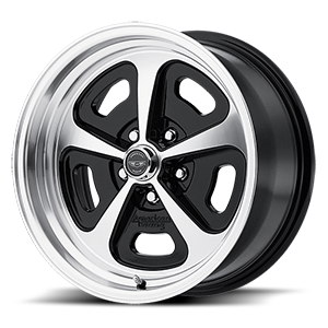 VN501 500 Mono Cast Gloss Black Machined 5 lug
