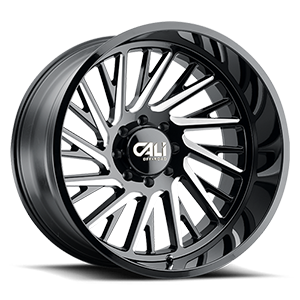 CALI OFF-ROAD 9114-2150BM Purge 9114 Gloss Black/Milled 20X10 5-150-25mm 110mm CALI OFF-ROAD 9114-2150BM Purge 9114 Gloss Black/Milled 20X10 5-150-25mm 110mm