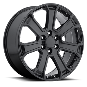 Style 49 Gloss Black 6 lug