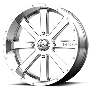 MSA Offroad Wheels M34 Flash 4 Chrome