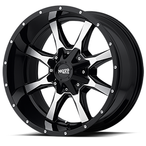 MO970 Gloss Black w/ Machined Face 5 lug