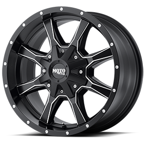 MO970 Satin Black Milled 5 lug