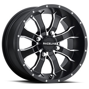 Raceline Wheels A77 Mamba 4 Black Machined