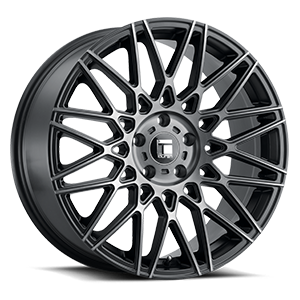 TR78 Brushed Black w/ Dark Tint 5 lug
