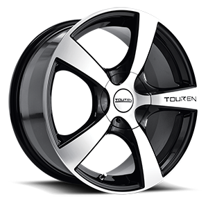 Touren Wheels TR9 6 Black Machined