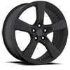 5 LUG STYLE 30 SATIN BLACK