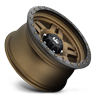 6 LUG ANZA - D583 MATTE BRONZE W/ BLACK RING
