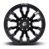 8 LUG BLITZ - D673 22X12 ET-44 | GLOSS BLACK & MILLED