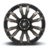 6 LUG BLITZ - D674 22X10 ET-18 | MATTE BLACK/MACHINED/DDT