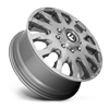 8 LUG BLITZ DUALLY FRONT - D693 PLATINUM