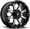 6 LUG NUTZ - D541 BLACK & MACHINED